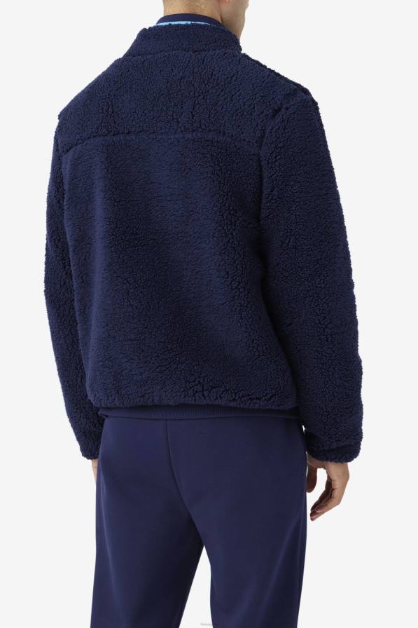 2HNL884 флот/водолей FILA yale шерпа яке фила синьо/водолей