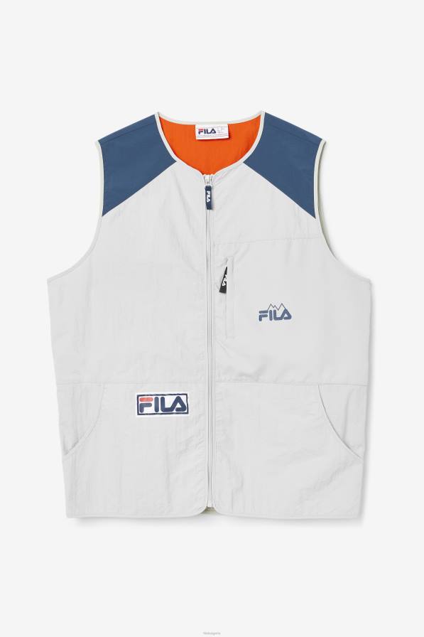 2HNL885 stone/navy/чери домат FILA жилетка stone/navy/cherry tomato fila hansi