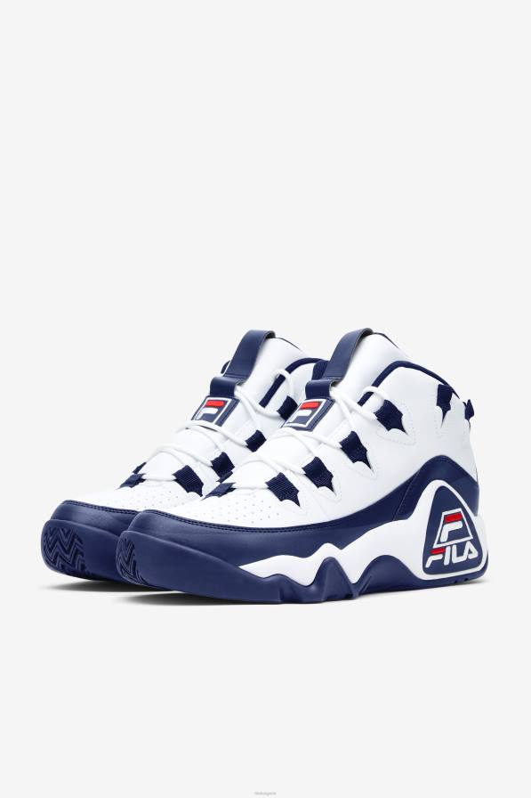 2HNL115 бяло/морско/червено FILA fila men's grant hill 1 бяло/морско/червено