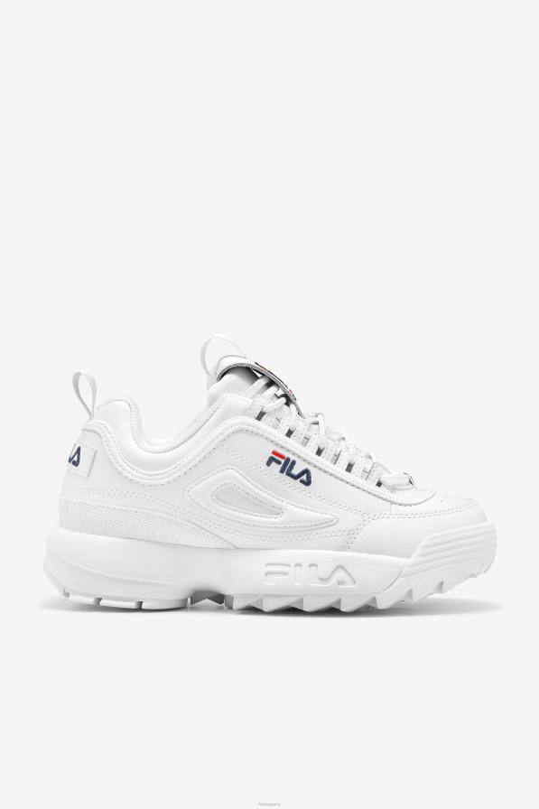 2HNL130 бяло/морско/червено FILA fila white/navy/red мъжки disruptor 2 premium