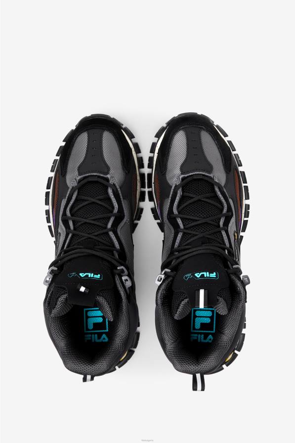 2HNL163 черно/лилаво/пеликан FILA fila мъжки ray tracer tr 2 mid black/purple/pelican