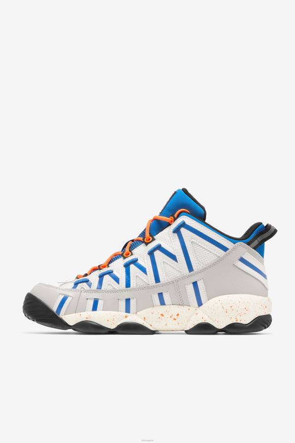 2HNL165 бяло/сребристо сиво/синьо FILA бели/сребристо сиви/сини фила мъжки стекхаус спагети