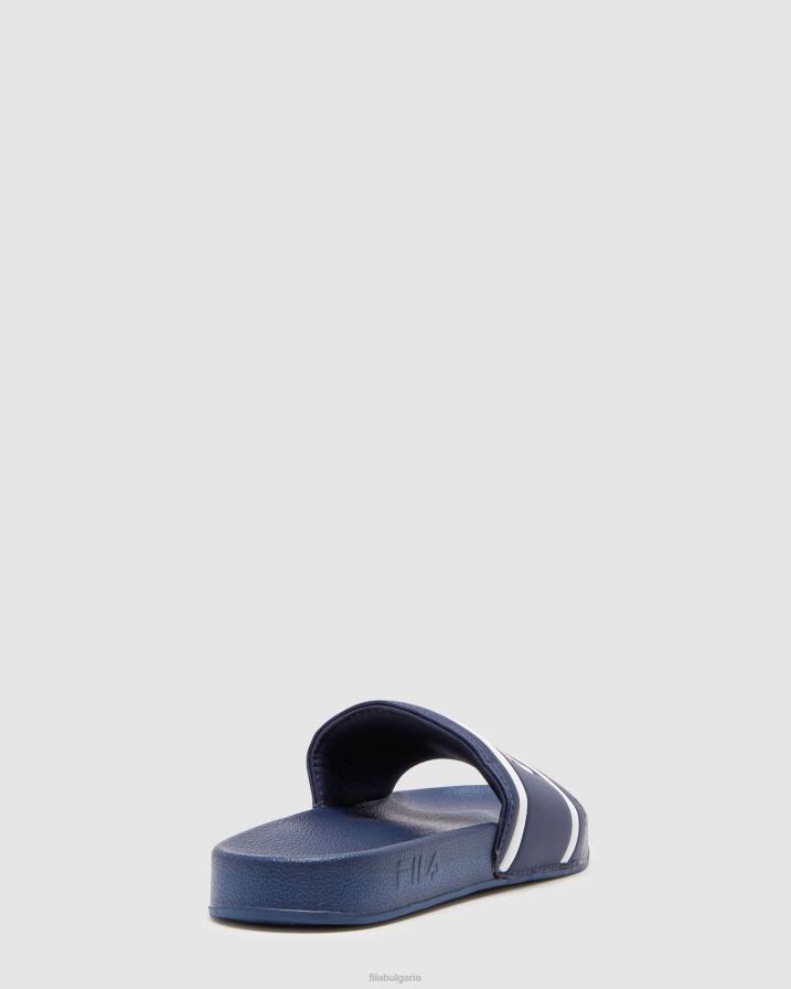 2HNL2676 военноморски флот FILA тъмно синя фила слайд фила