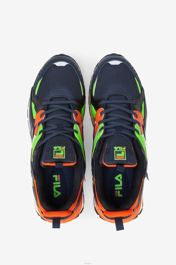 2HNL29 синьо/червено оранжево/зелено FILA мъжки санденал син/червен оранжев/зелен фила