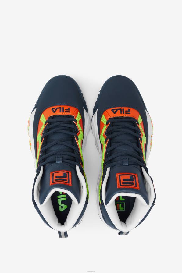 2HNL34 синьо/червено оранжево/бяло FILA фила син/червен оранжев/бял мъжки мб