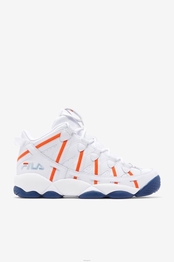 2HNL47 бяло/червено оранжево/синьо FILA мъжки стекхаус спагети бели/червени оранжеви/сини фила