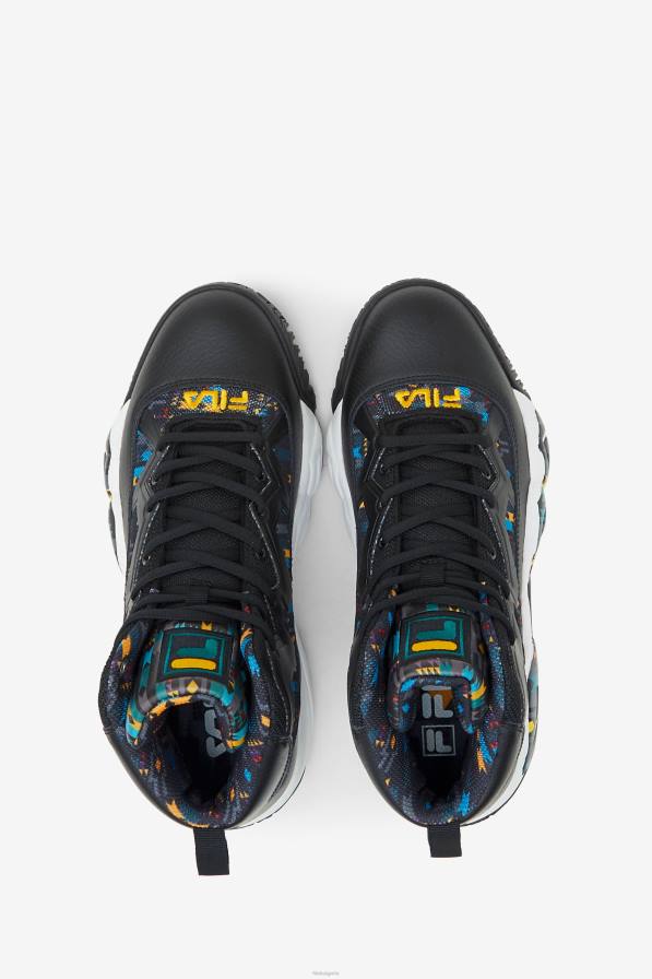 2HNL74 черен/юнски буболечка/шафран FILA мъжки mb fila black/june bug/saffron