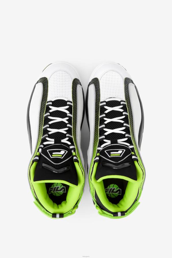 2HNL8 бяла/черна/кисела вар FILA мъже grant hill 2 фила бяло/черно/киселинна вар