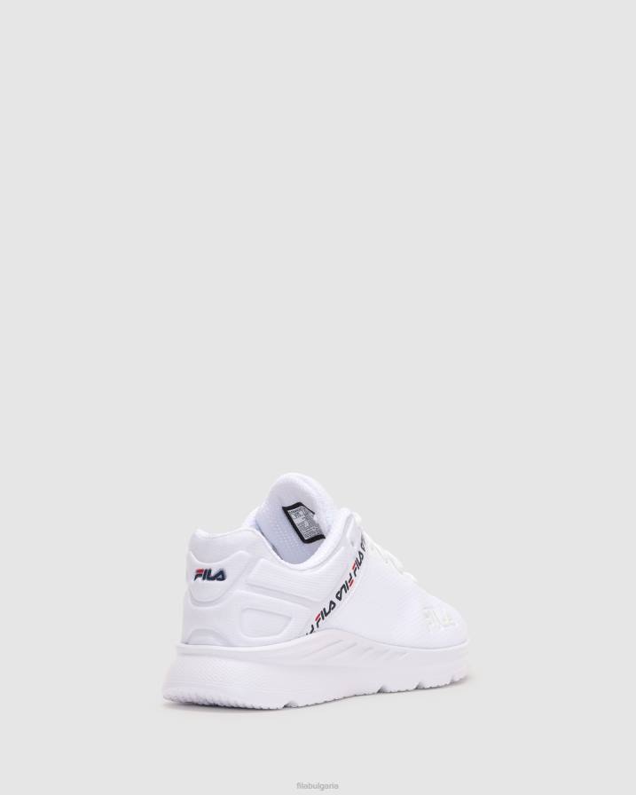 2HNL2788 бяло/морско/червено FILA fila бял/тъмносин/червен дамски лайтспин
