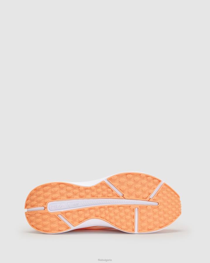 2HNL2822 оранжево чиф/бяло FILA дамски кинетични тренировки fila orange chiff/white